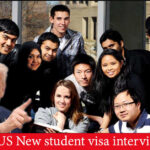 US New student visa interview