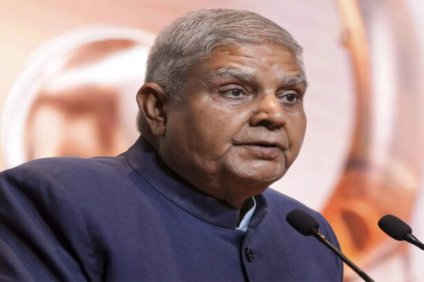 Jagdeep Dhankhar's resignation