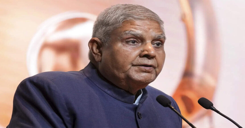 Jagdeep Dhankhar's resignation